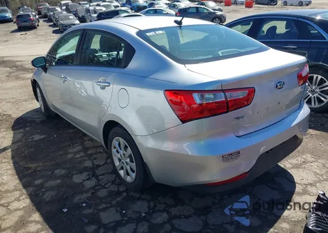 2017 Kia Rio Lx from USA, damaged, VIN KNADM4A38H6014854